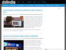 Tablet Screenshot of dslindia.com